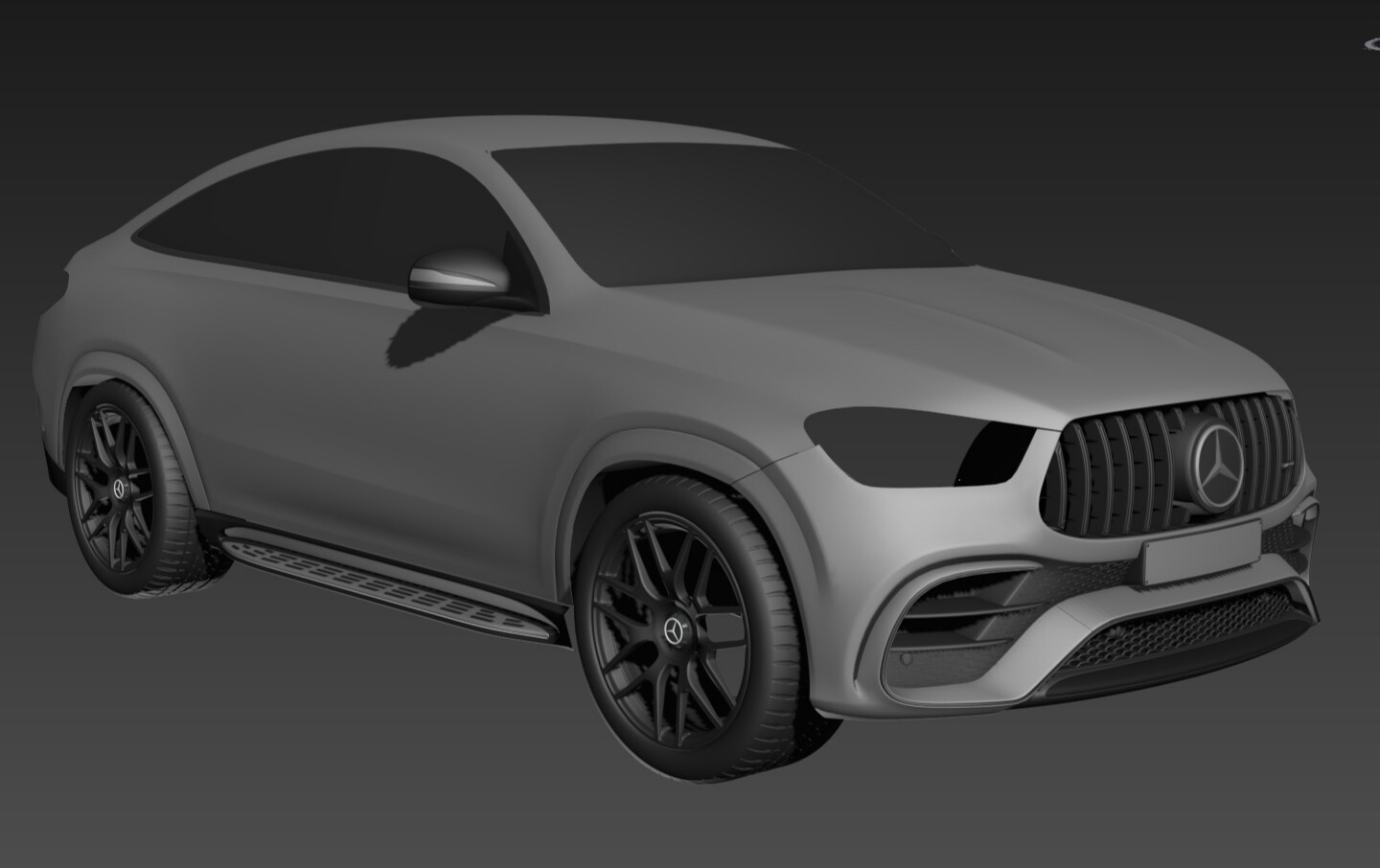 Artstation Wip 21 Mercedes Amg Gle 63 S Coupe Kamennov Alexandr