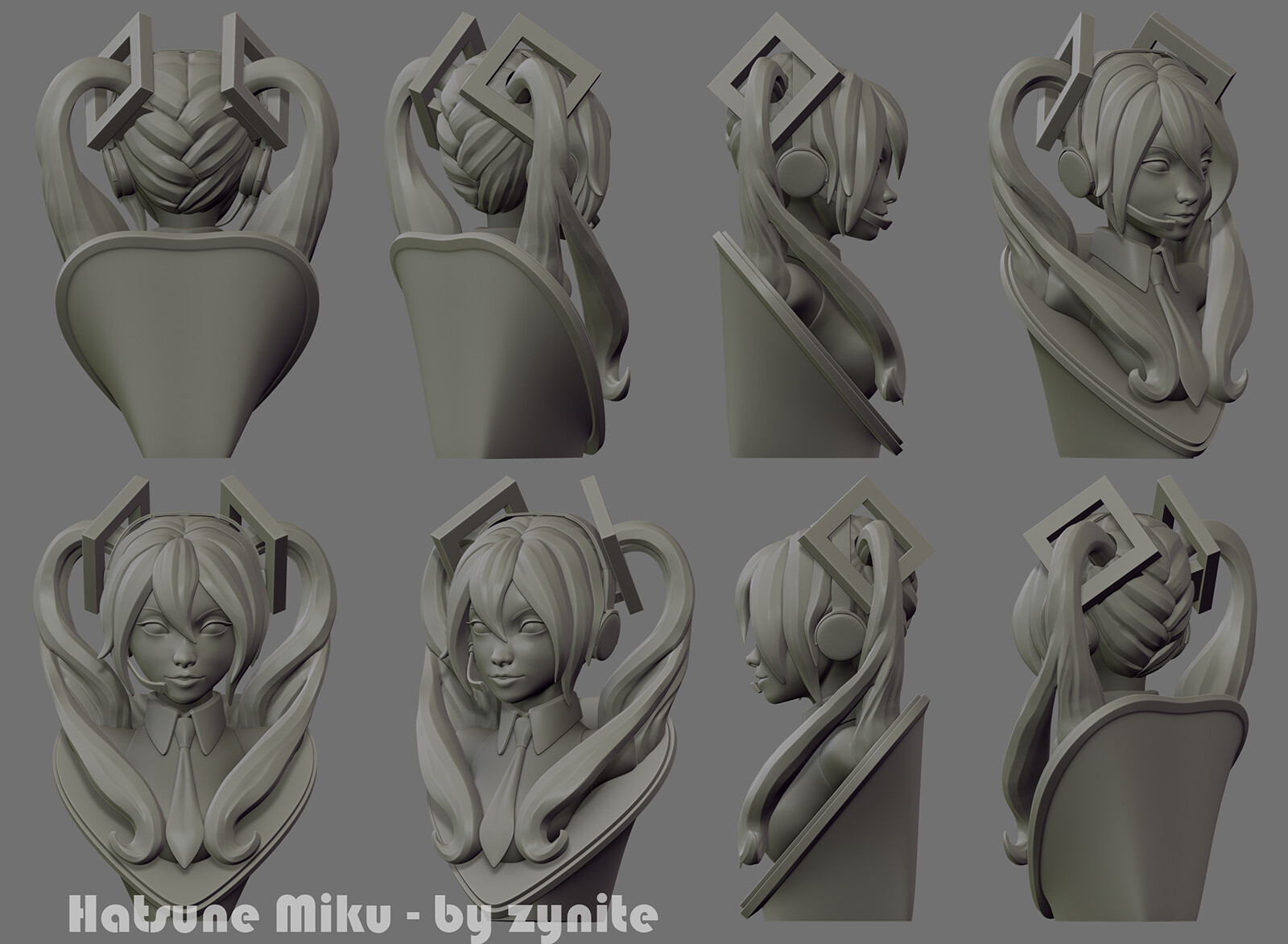 Artstation Hatsune Miku Zynite