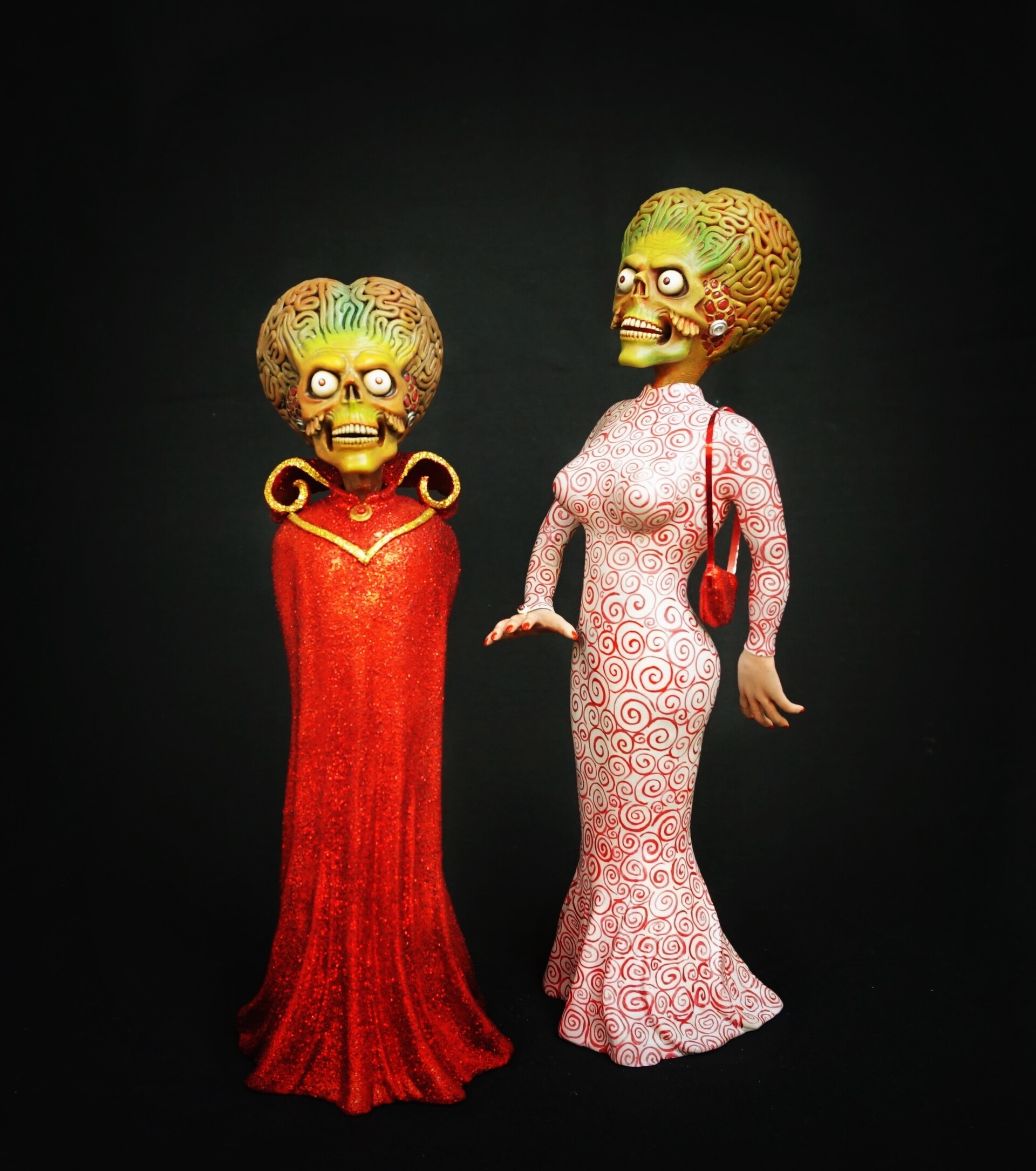 Artstation Mars Attacks Couple Luca Van Dort
