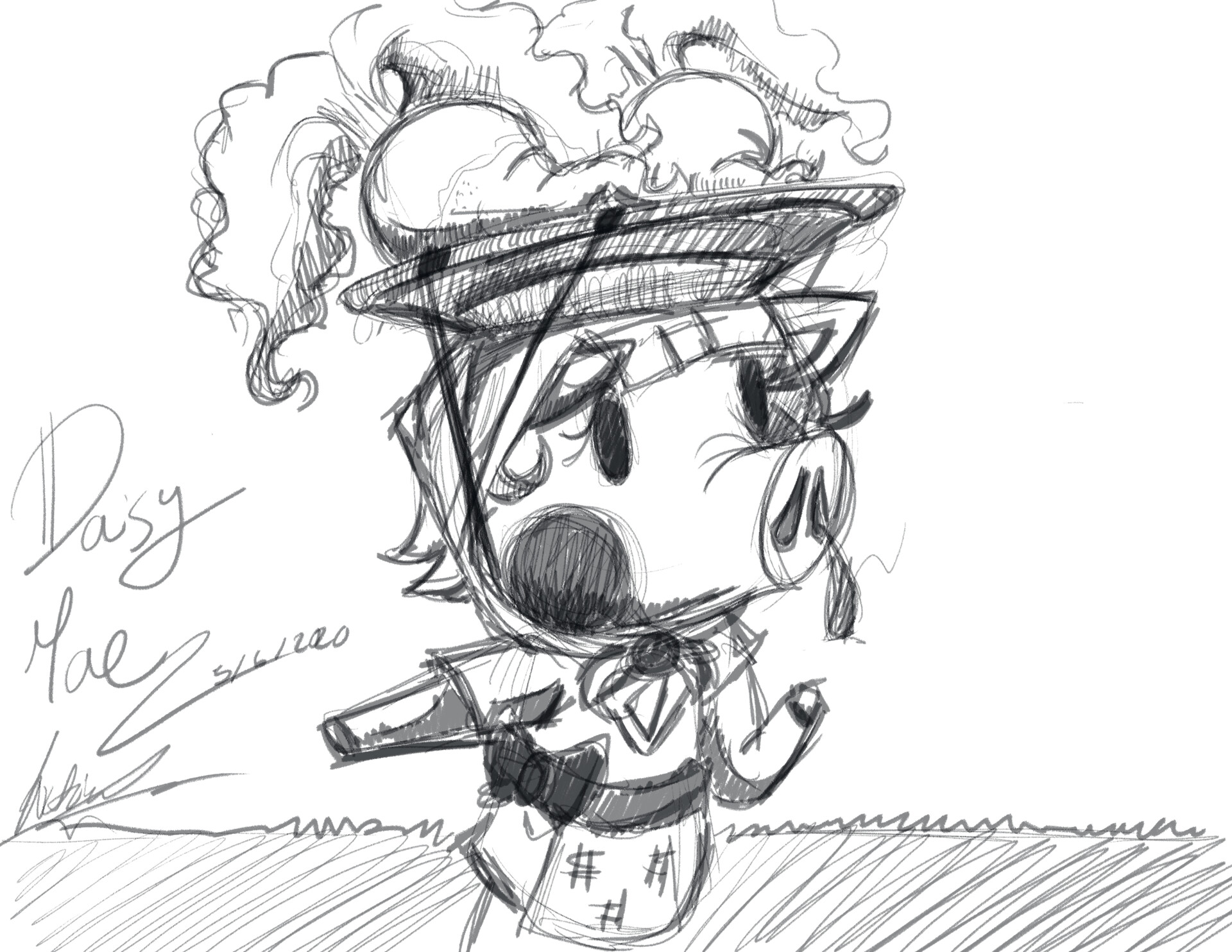 ArtStation Daisy Mae Sketch