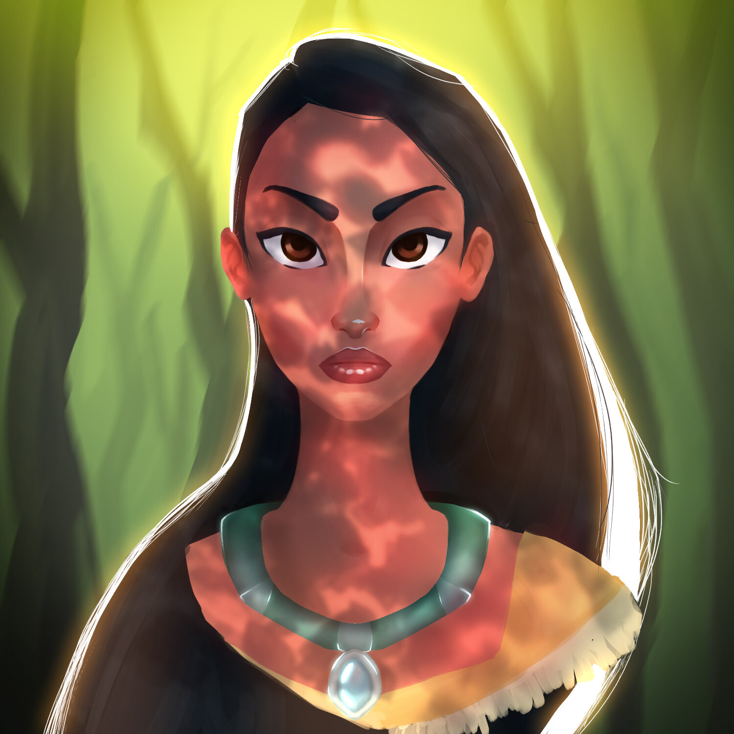 Artstation Pocahontas Study Rhuan Goncalves Born amonute, known as matoaka, c. artstation pocahontas study rhuan