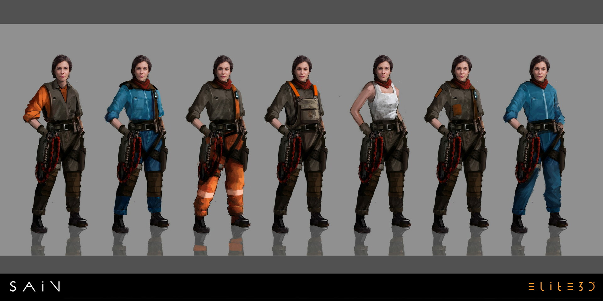 elite3d studio - SAÍN Internal Project Designs