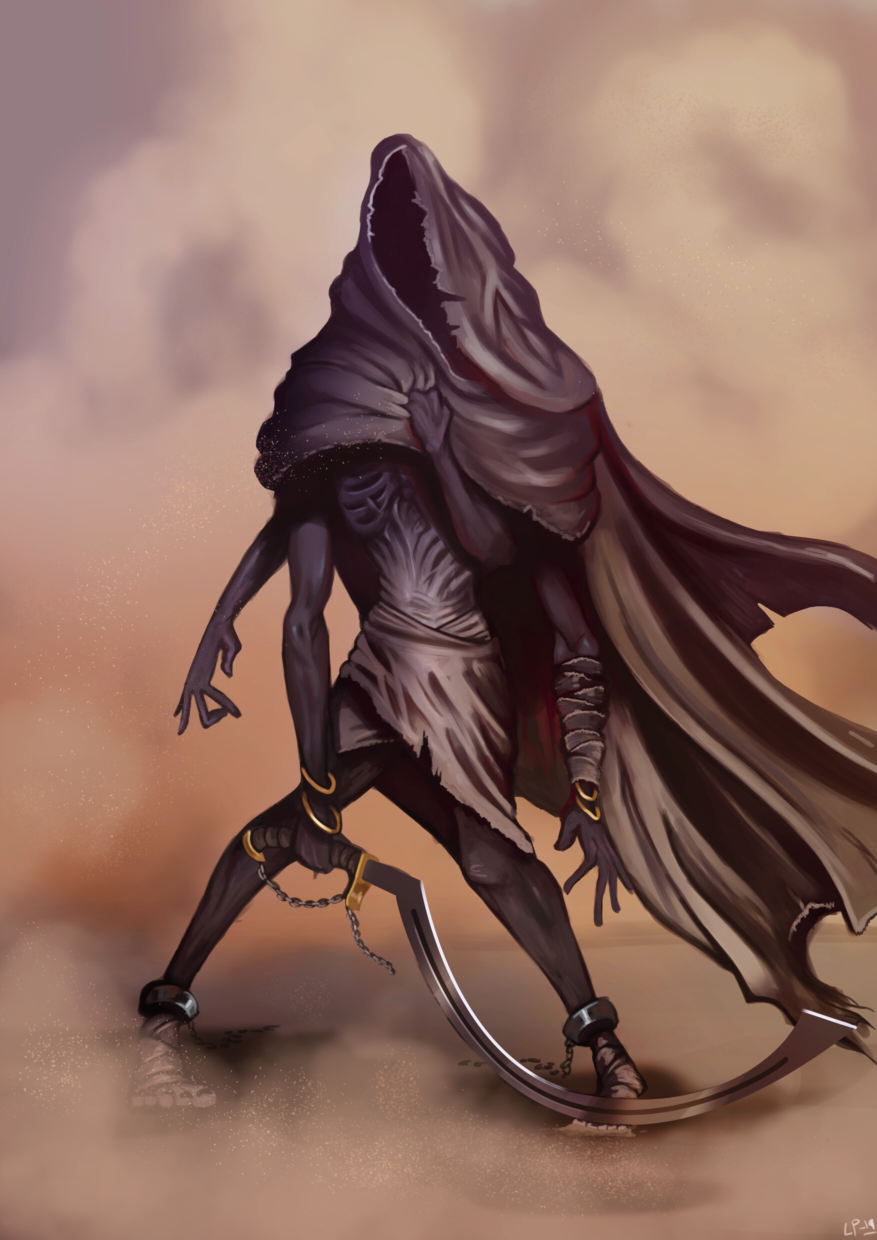 Artstation Sand Guardian Linus Pettersson