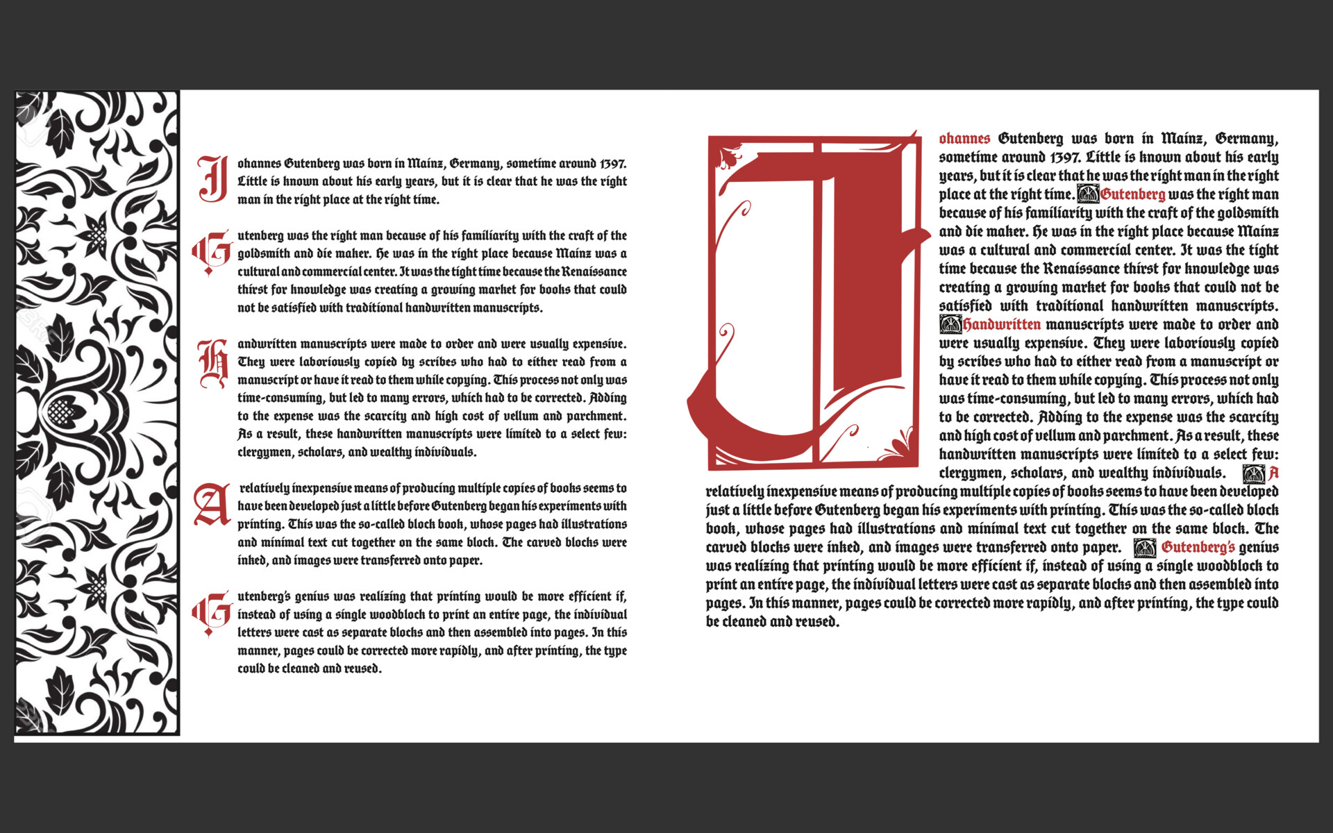 Artstation Gutenberg Tribute Ismaeel Hummeid