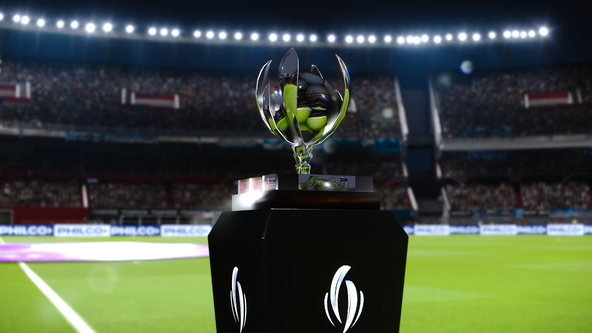 Artstation Supercopa Argentina Argentine Supercup 3d Trophy Joaquin Quinteros