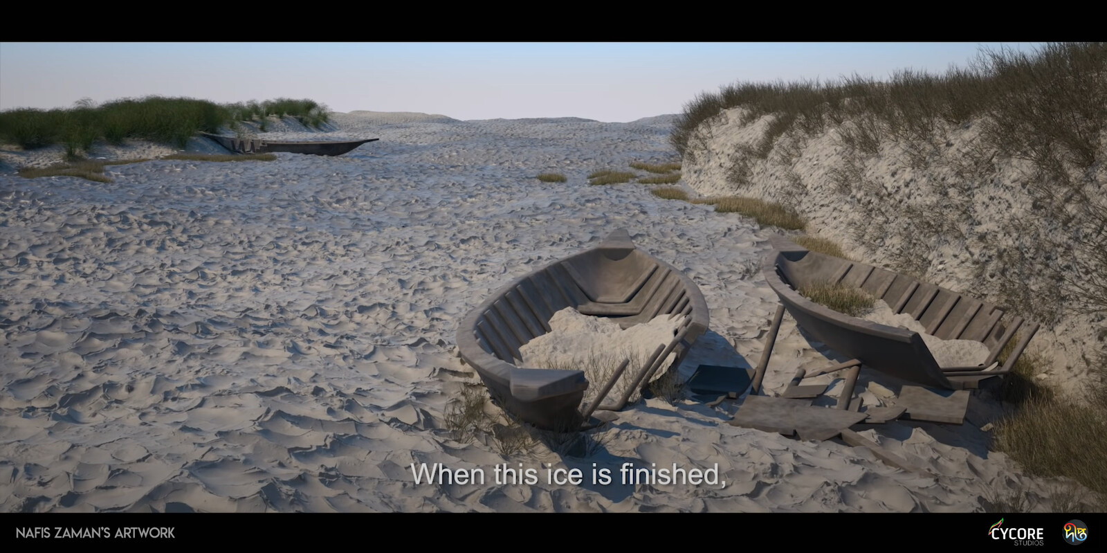 River Dry Shot from "TOMORROW"