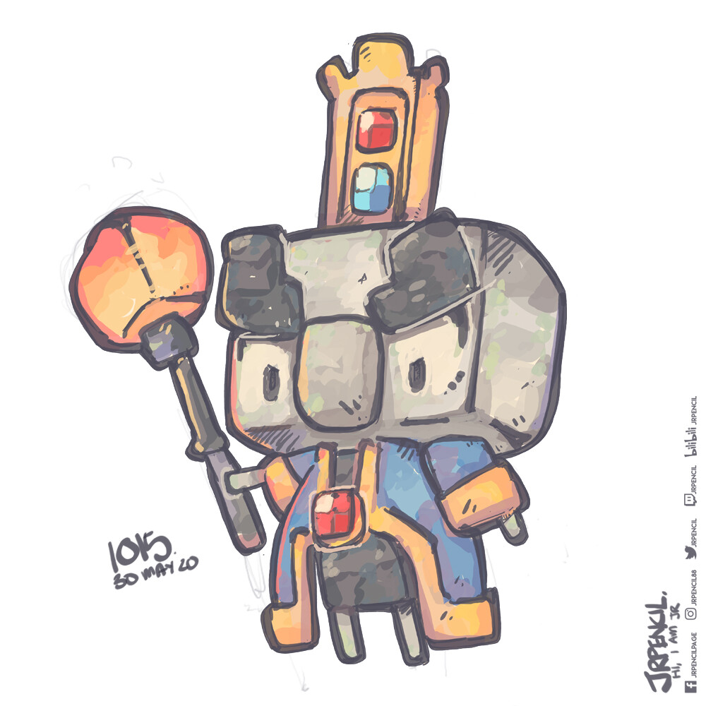 artstation 1015 arch illager jr pencil