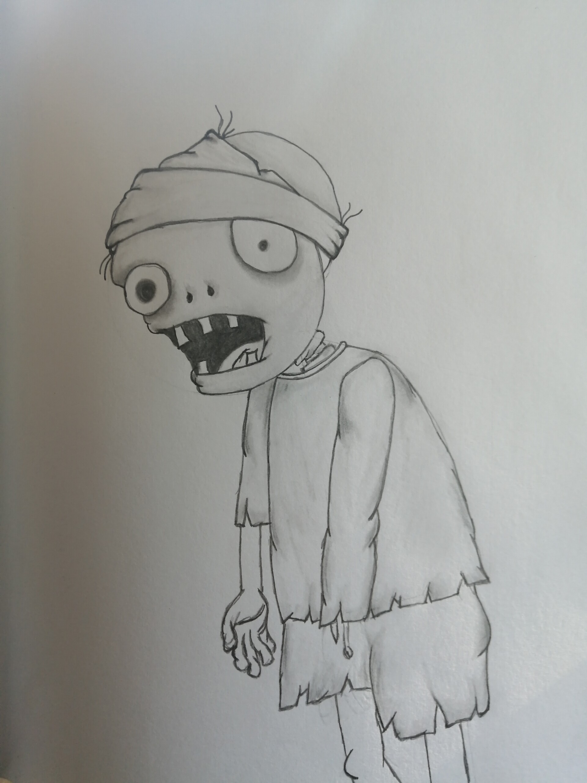 ArtStation - Cartoon Zombie Pencil Sketches