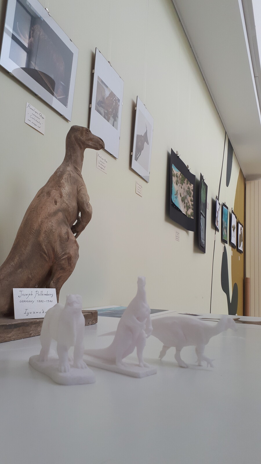 3d printed version. Me and F. Bertozzo have organized the first paleoart event &amp; exhibition at the EAVP meetings. Here a series of historical models, including the original maquette by Joseph Pallenberg (~1910)