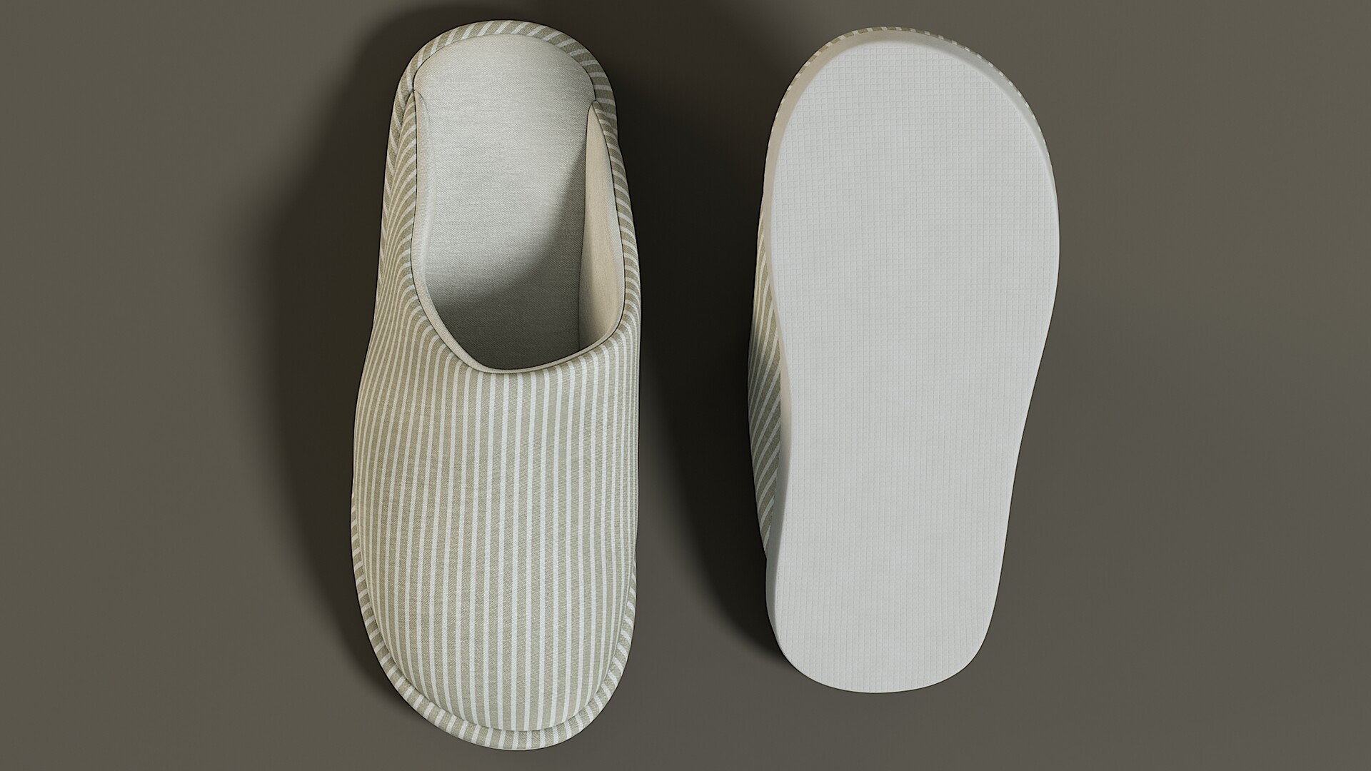 Sport Slippers 3D Model