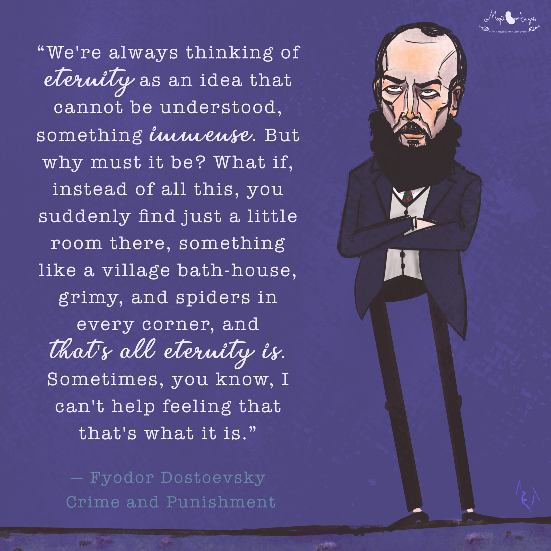 muhammad arqam dostoevsky quote