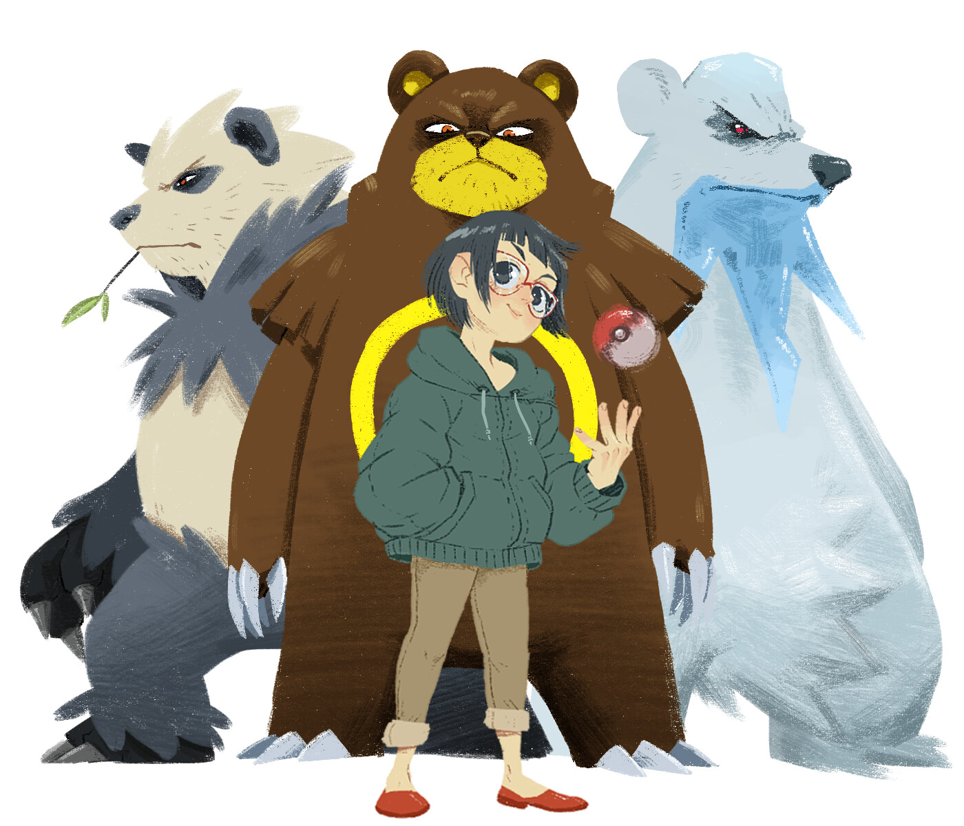 ArtStation - Pokemon Crossover