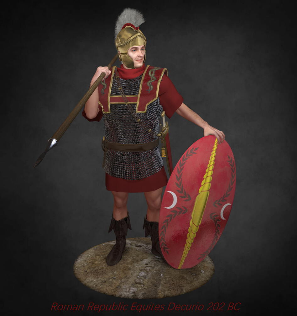 ArtStation - Roman Republic Equites Decurio