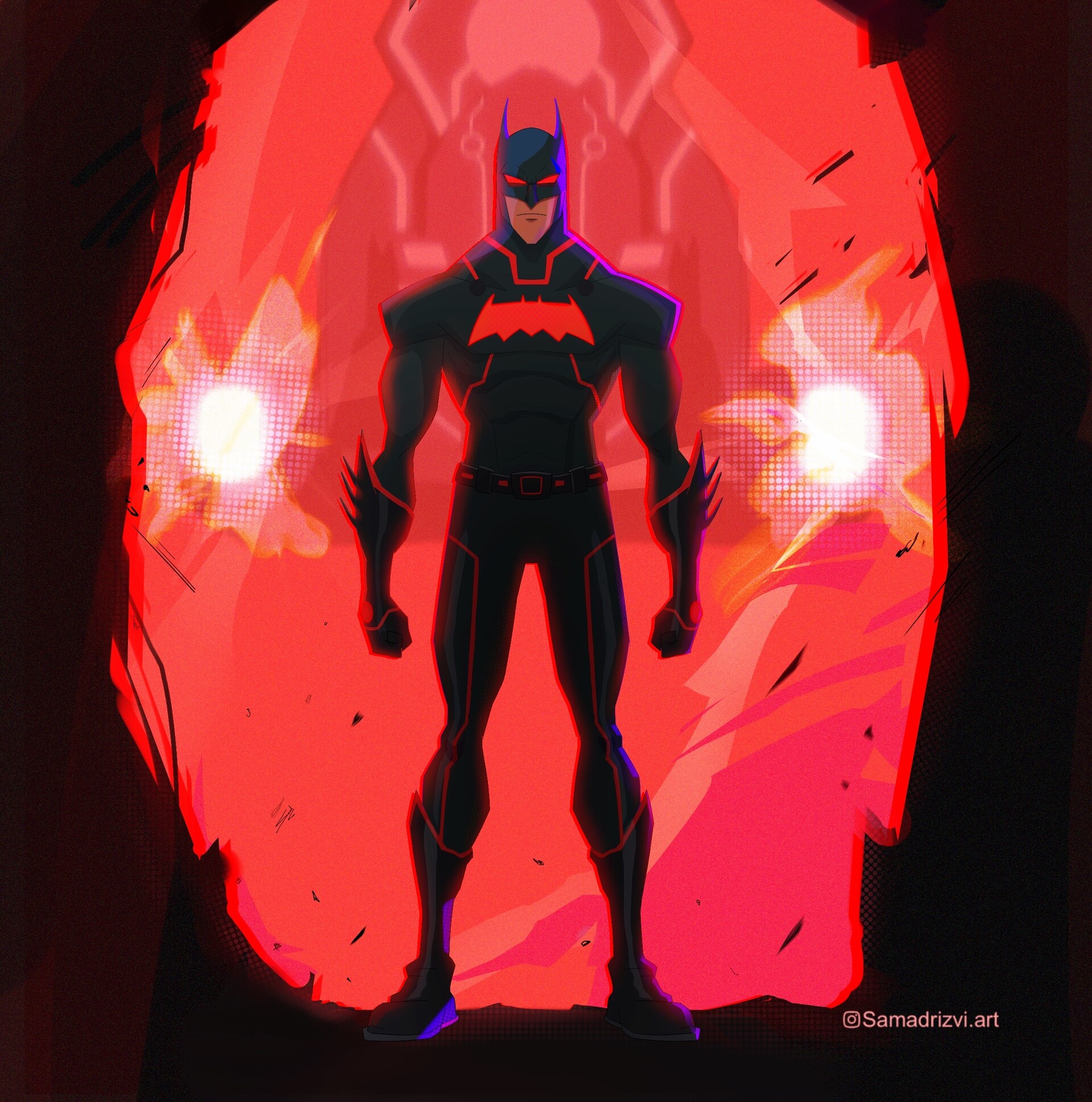 Samad Rizvi - Batman from JL Dark: Apokolips war