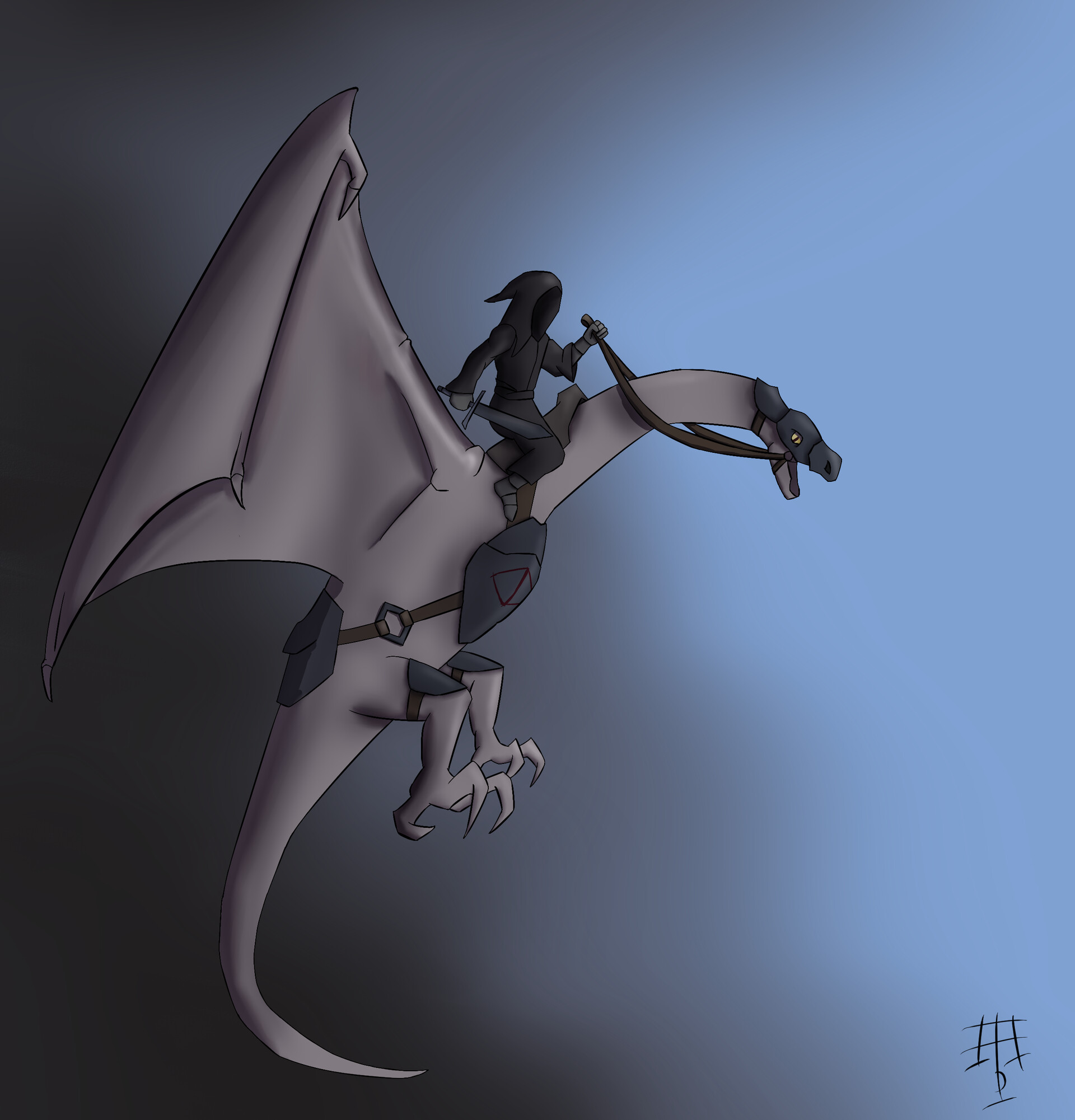 Artstation Winged Nazgul Antiantipaladin,Sora Ginko Icon