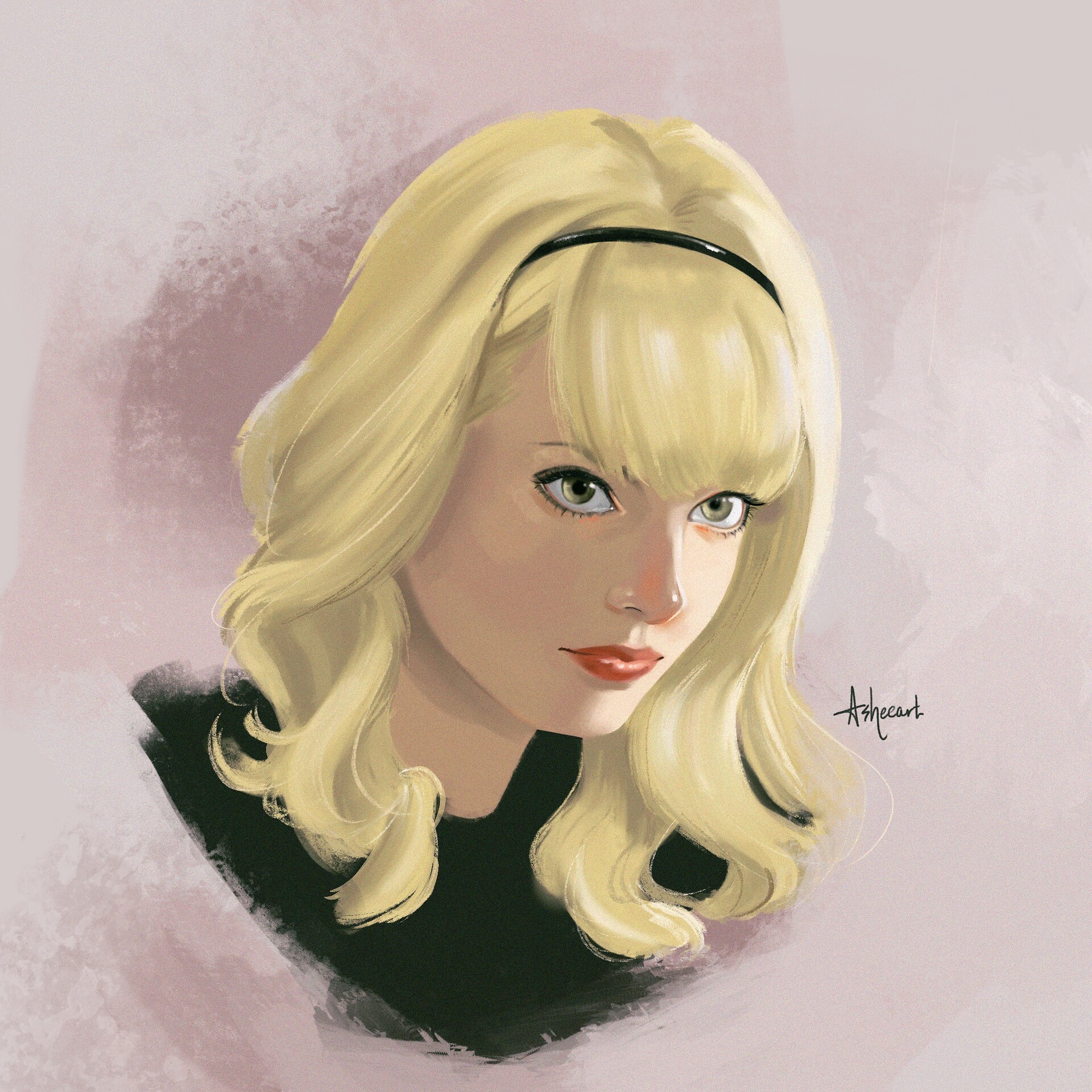 ArtStation - Gwen Stacy (26-05-2020), image size:1920x1920