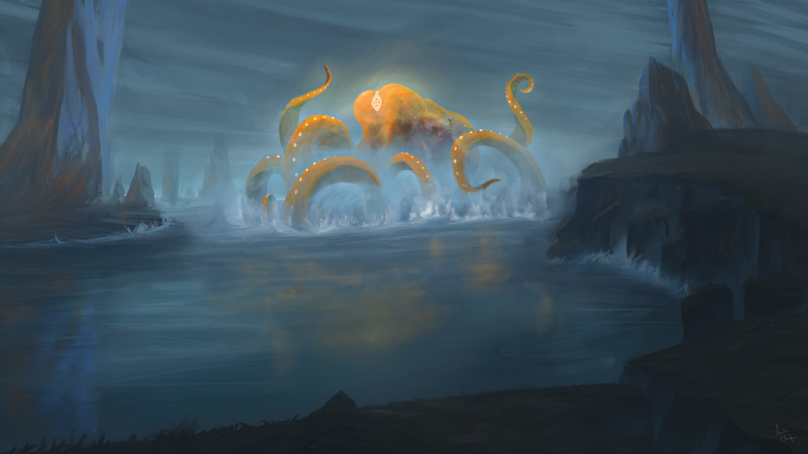 Sentinel of the Lazarian Sea