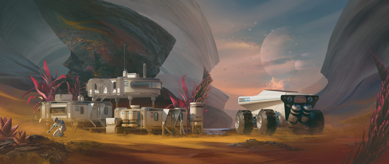 Research outpost