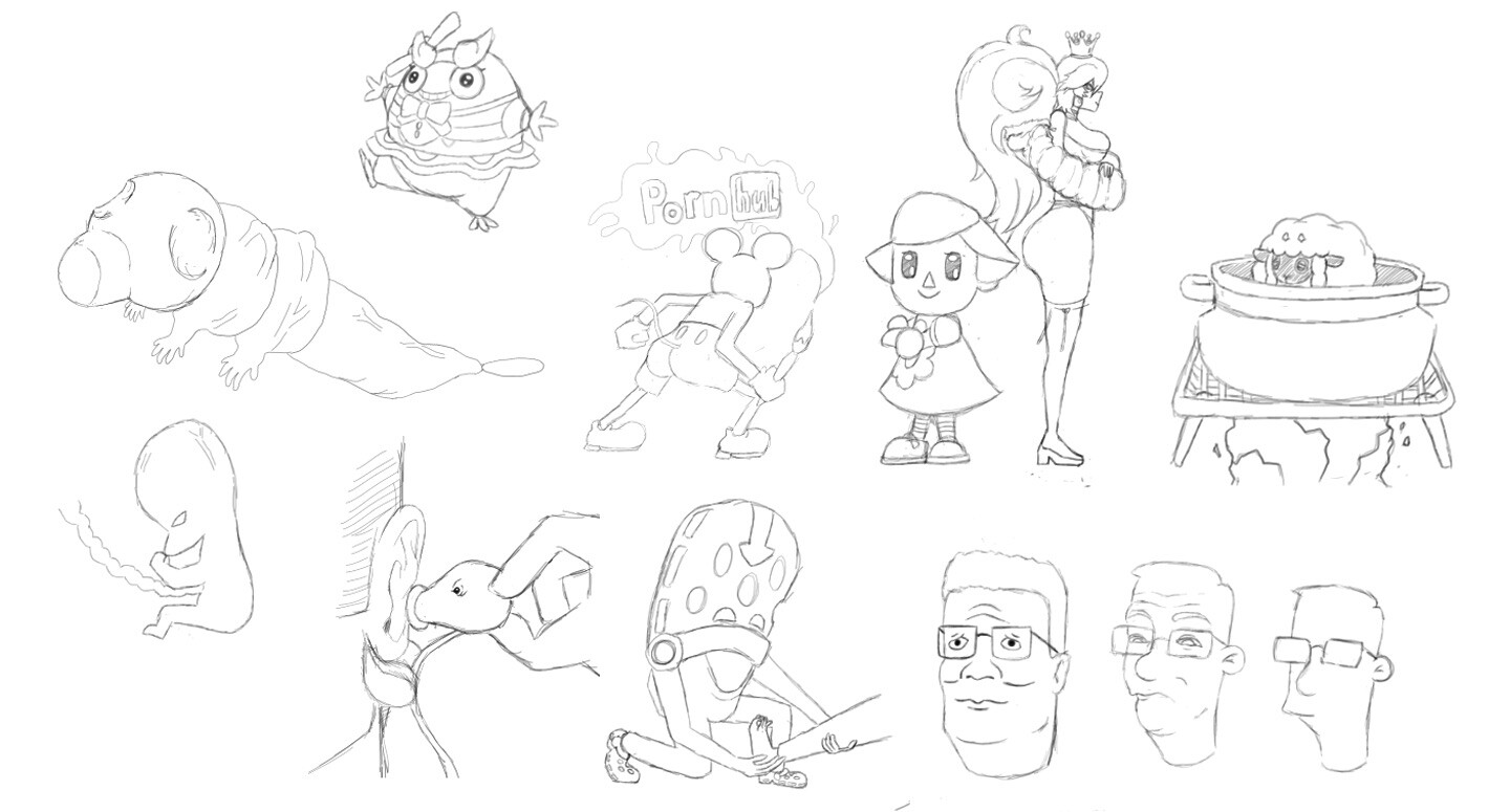 Artstation Friends Sketch Suggestions 2020 Sem Nolet