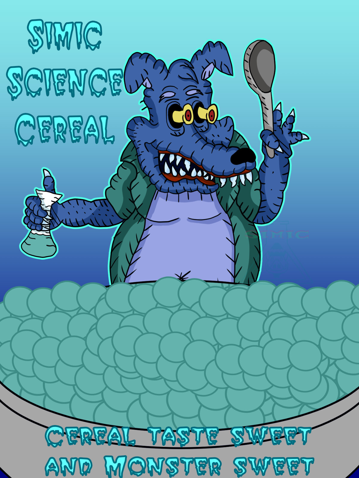 Simic Chameleon Cereal Meme