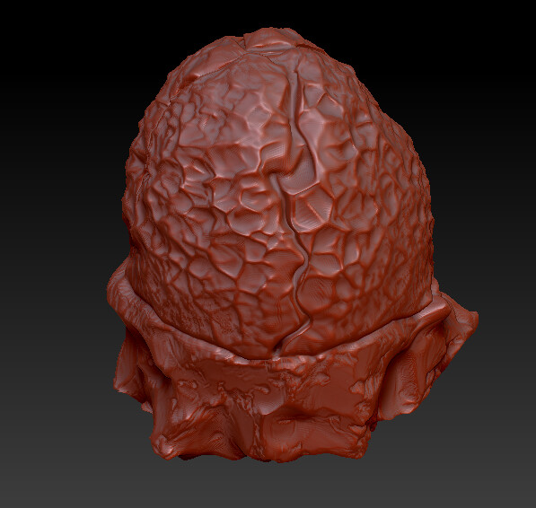 Sculpt of the egg the small worms would emit from.