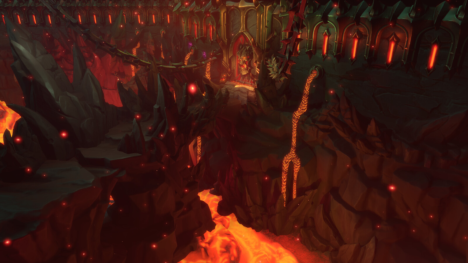 буква а в аду. преисподняя букв. преисподняя букв. фон ада. адский пейзаж.