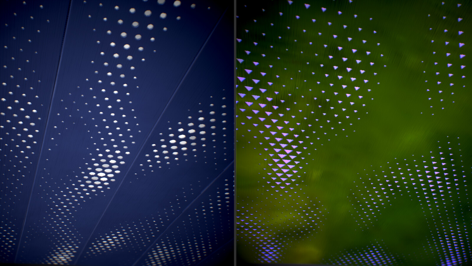 Another ceiling panel thats both decorative and ambient lighting. Works for walls too.