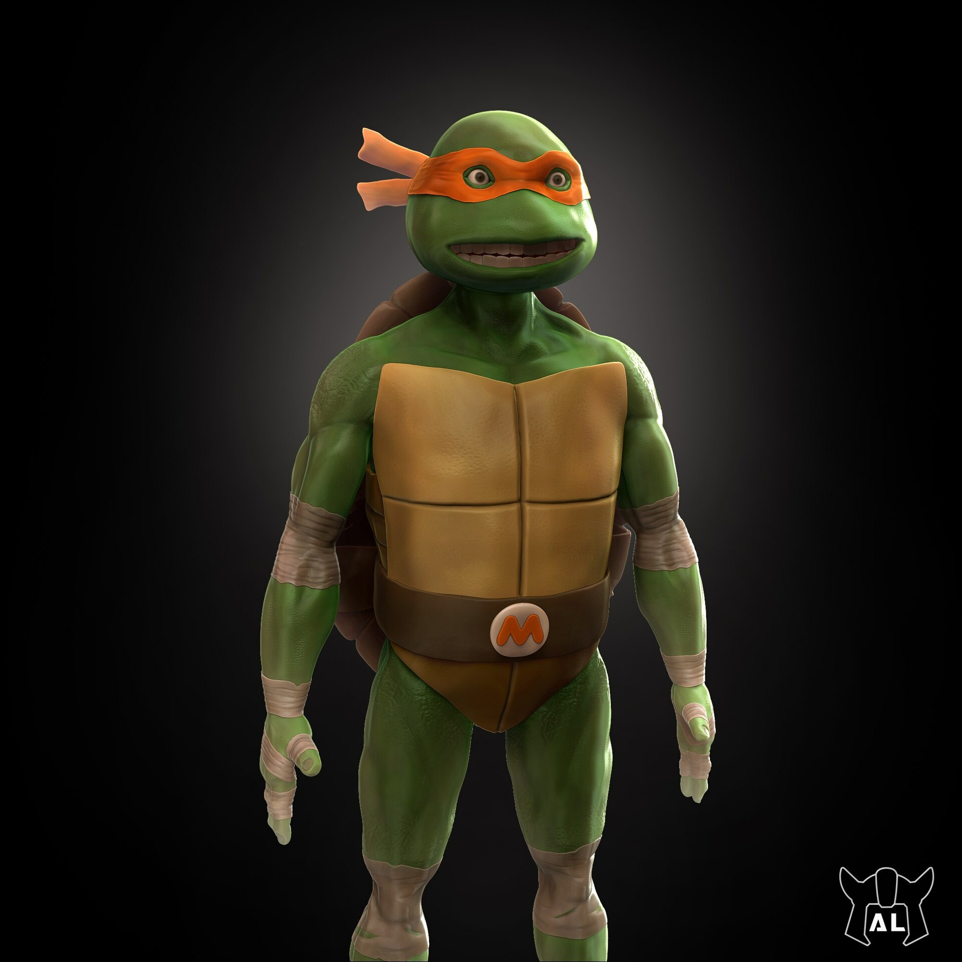 Artstation Mikey From Teenage Mutant Ninja Turtles