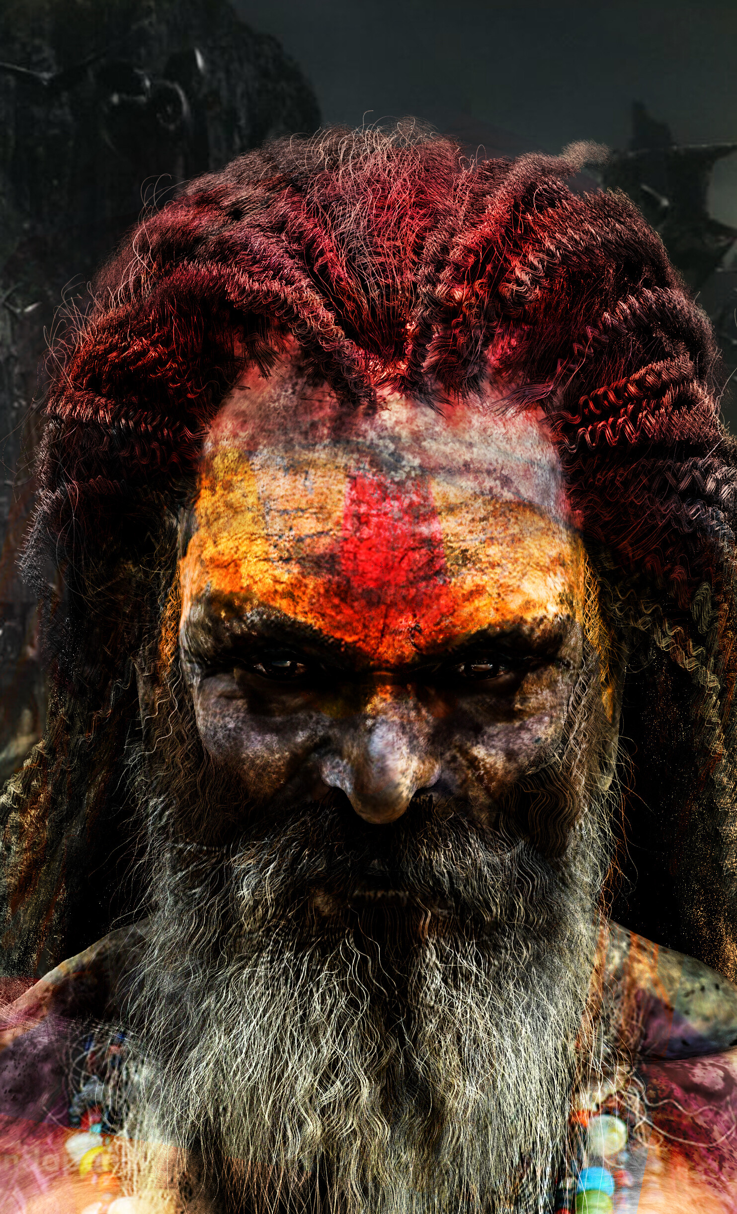 ArtStation - AGHORA - a thousand year old warrior