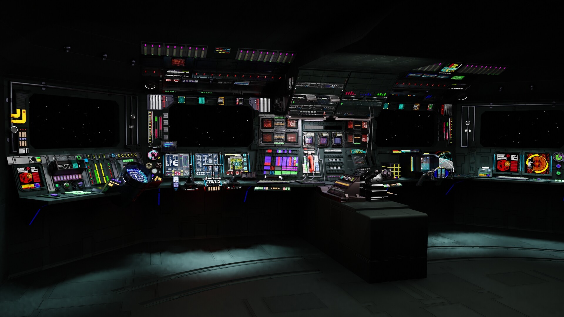 Daniel Grove Spaceship Bridge In compilation for wallpaper for star trek: daniel grove spaceship bridge