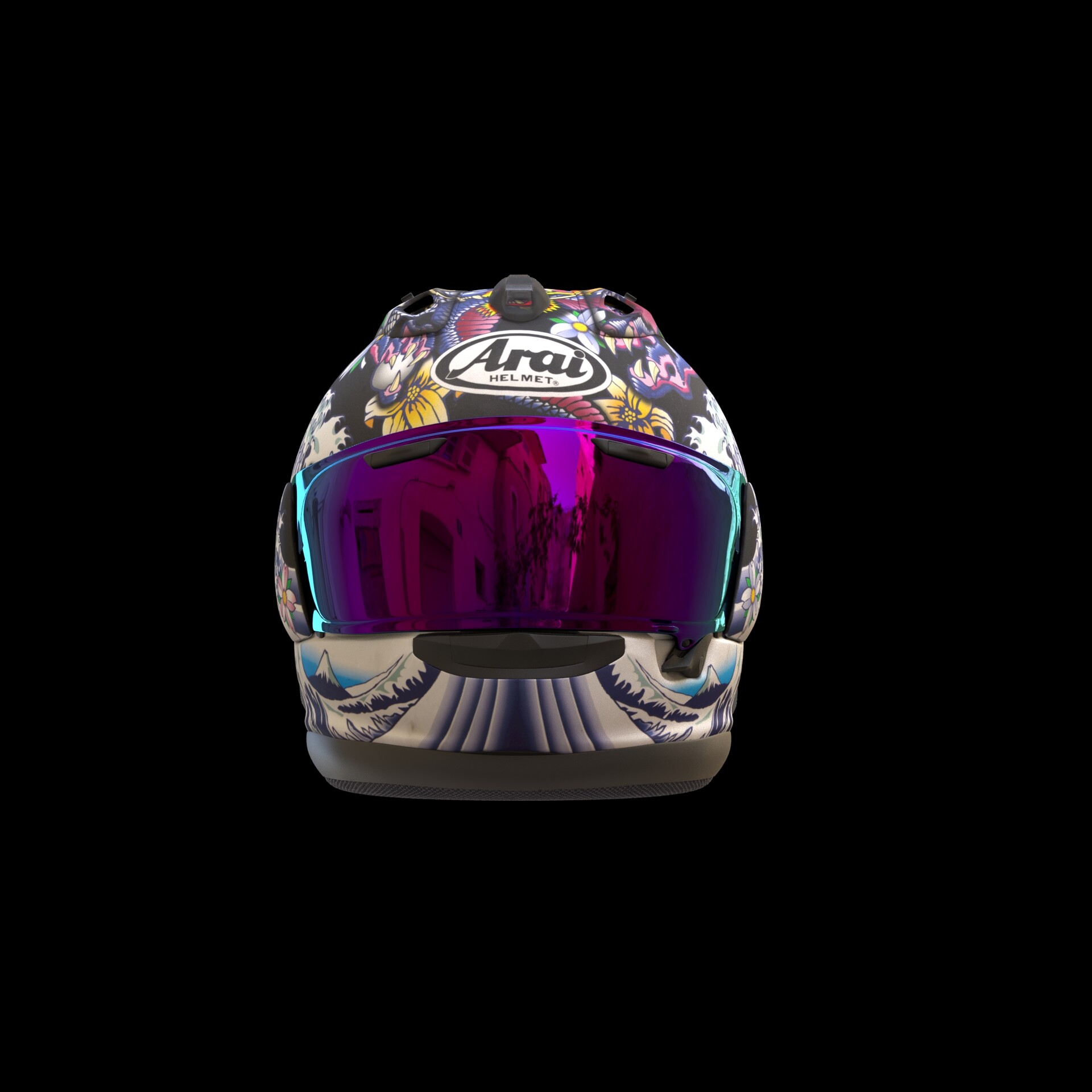 Arai Toy Lee Design ヘルメット カラフル Arai Toy Lee Design ヘルメット カラフル