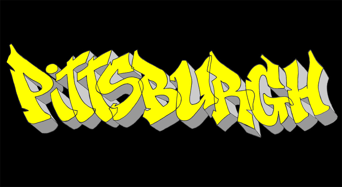 Jesse Allshouse - Pittsburgh Graffiti Lettering