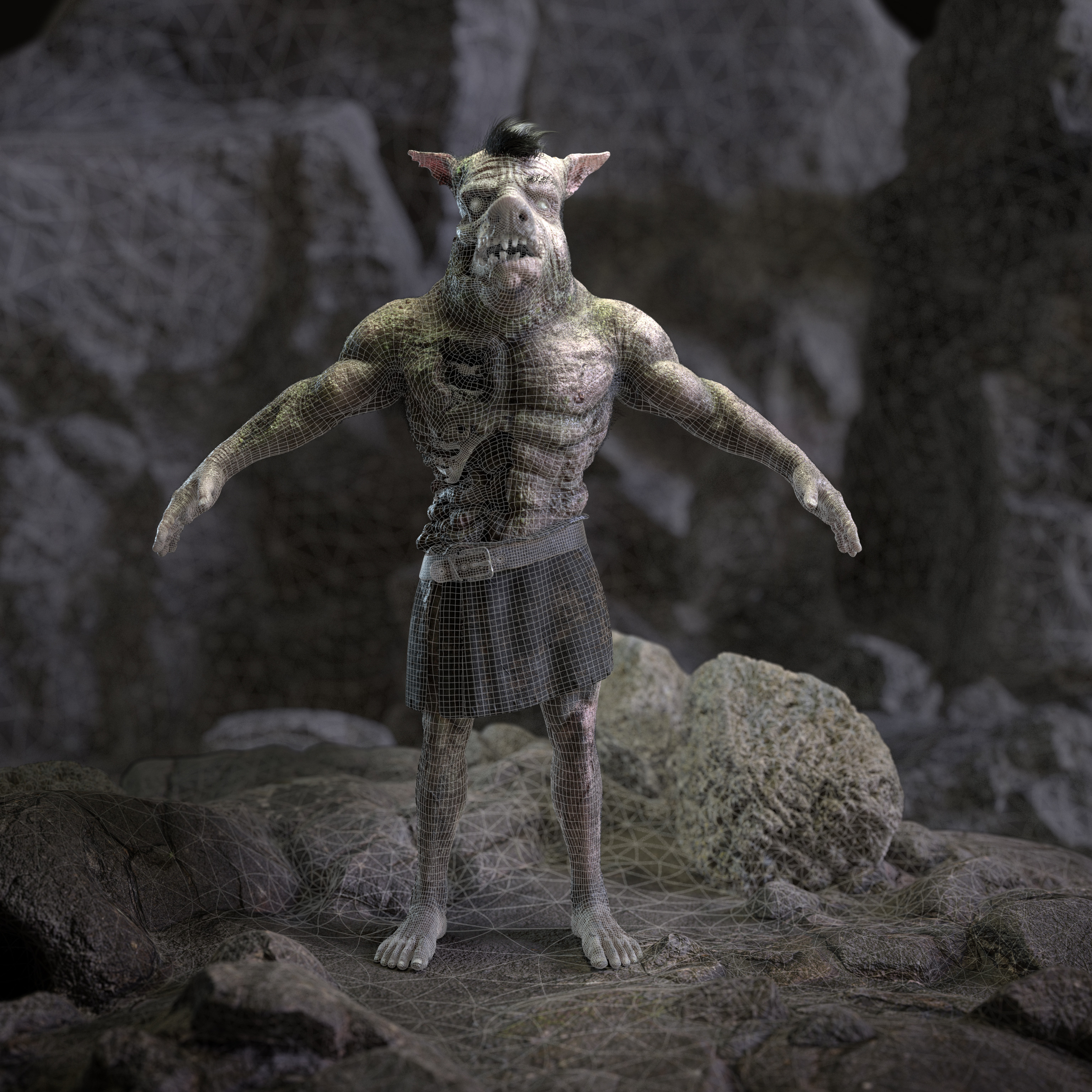 Artstation Minecraft Zombie Pigman Kristian Howald