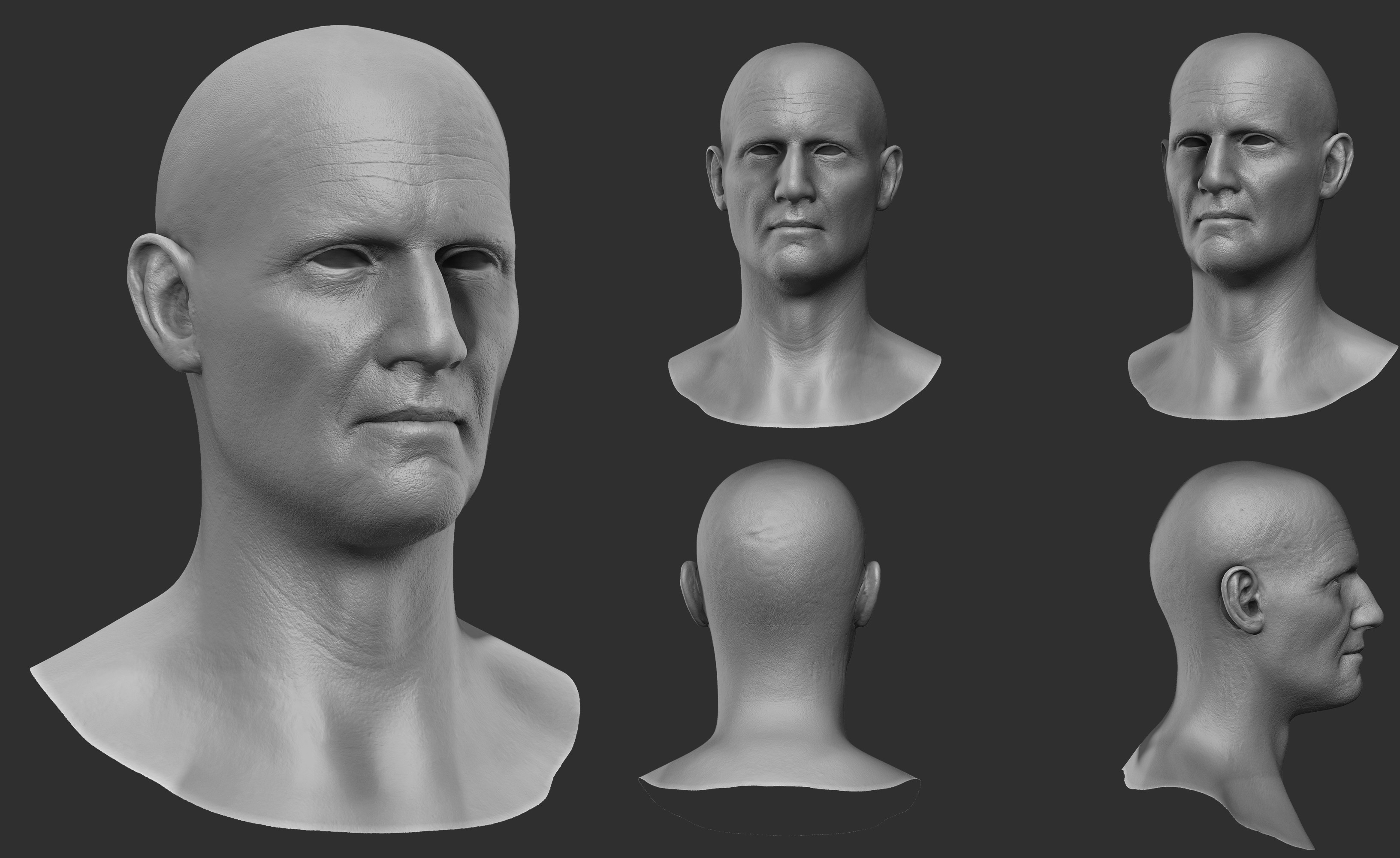 Face Only High Poly 