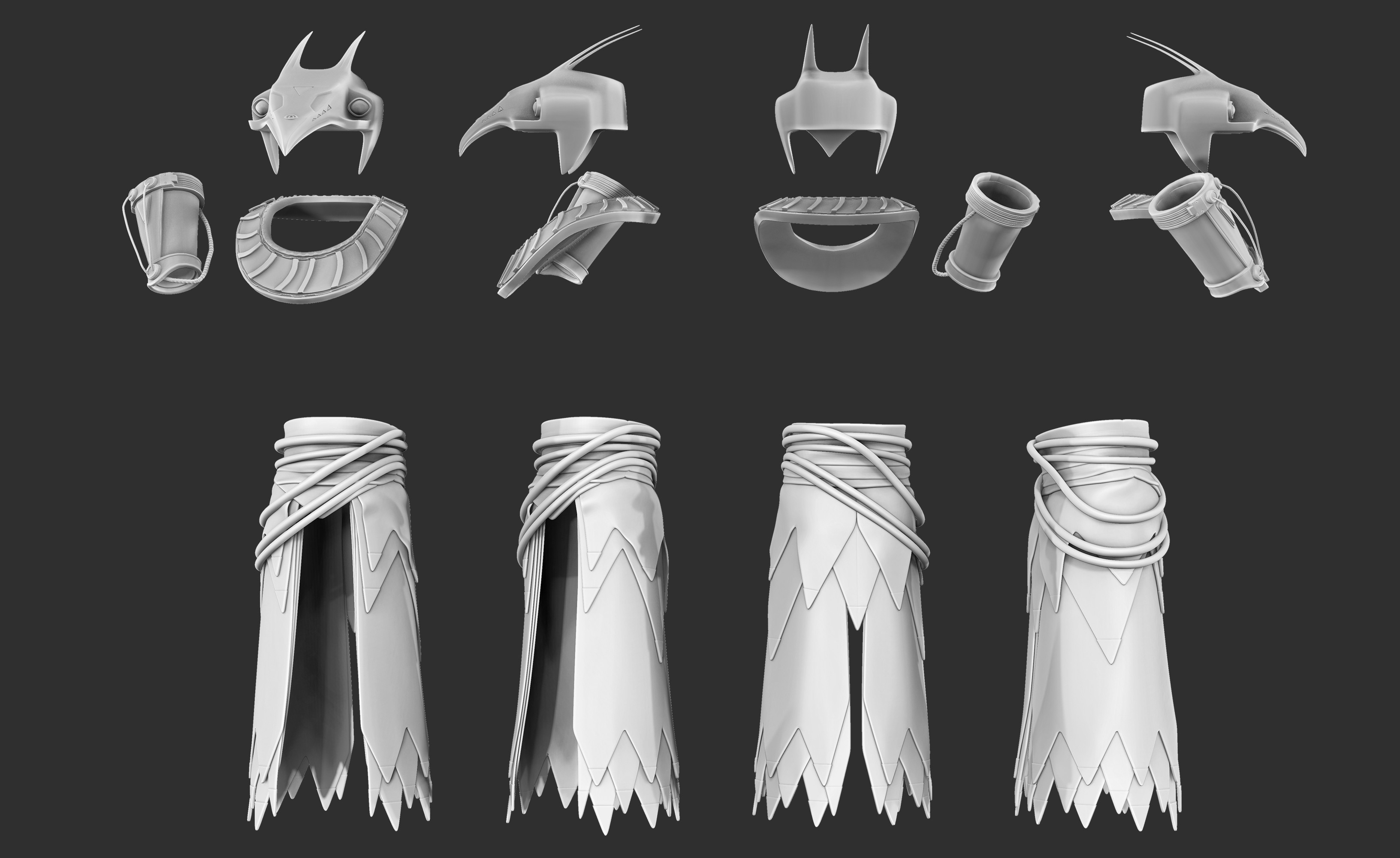 Accessories/Skirt High Poly