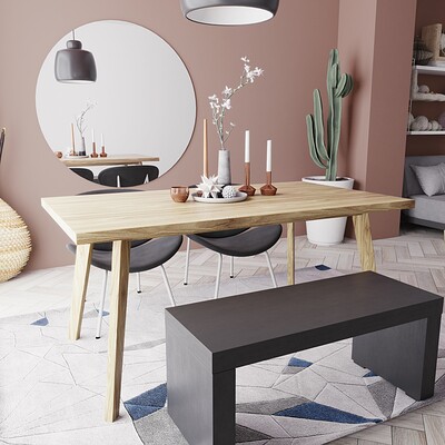 Quintero extendable shop dining table