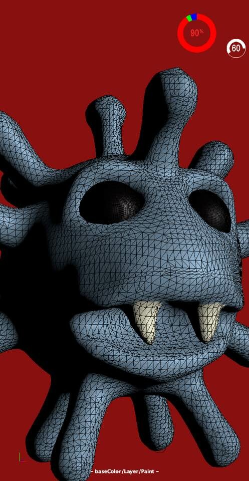 Wireframe mesh