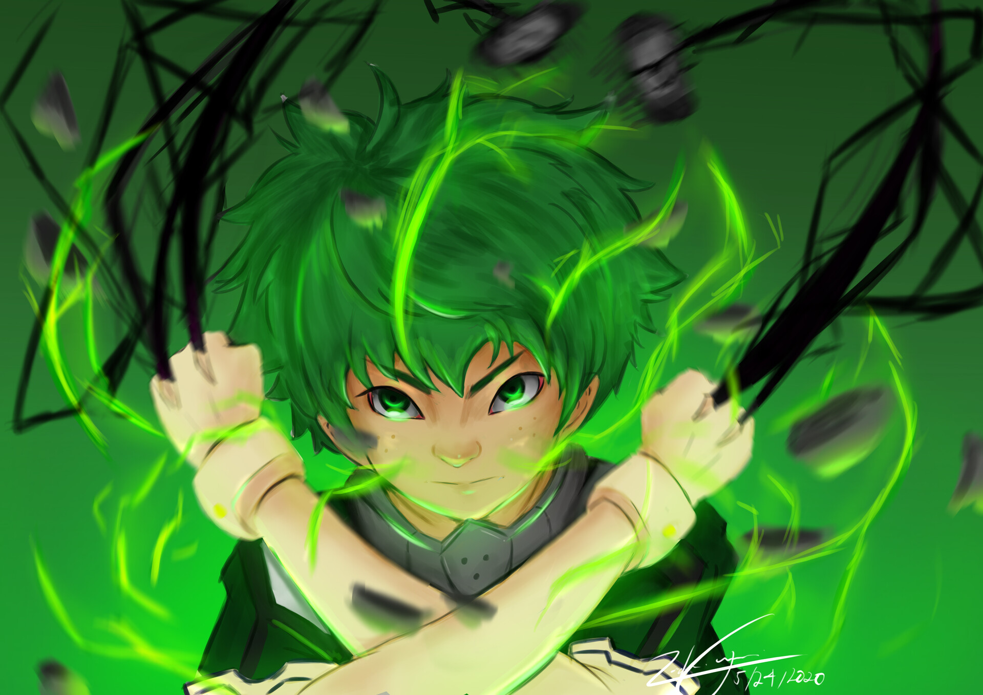 Artstation Boku No Hero Academia Fan Art Zandrei Concio