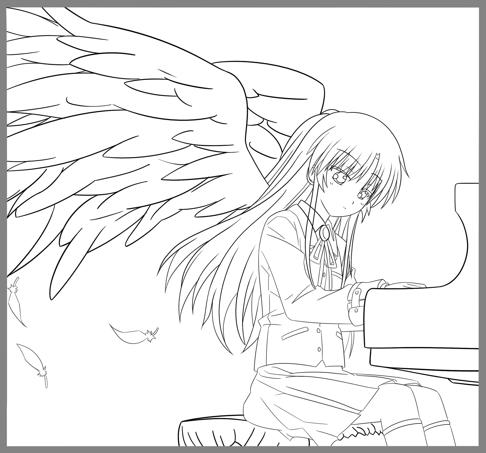 ArtStation - daily line art tracing