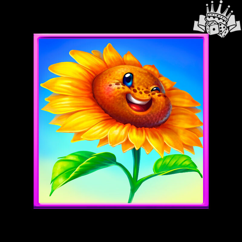 Artstation A Sunflower Slot Symbol Slotopaint Gamedesign