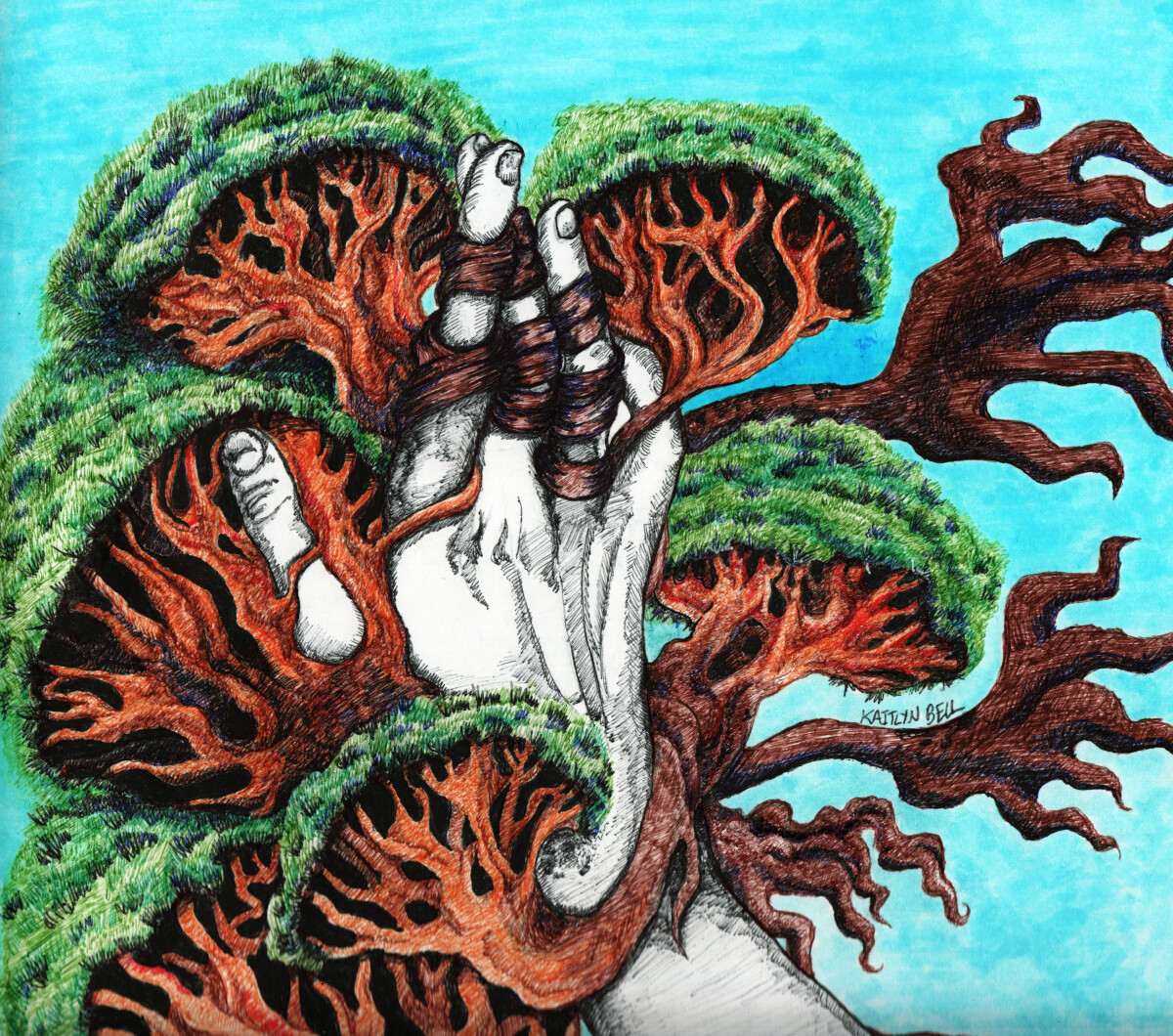 Artstation Dragon S Blood Tree Cosmo Bell