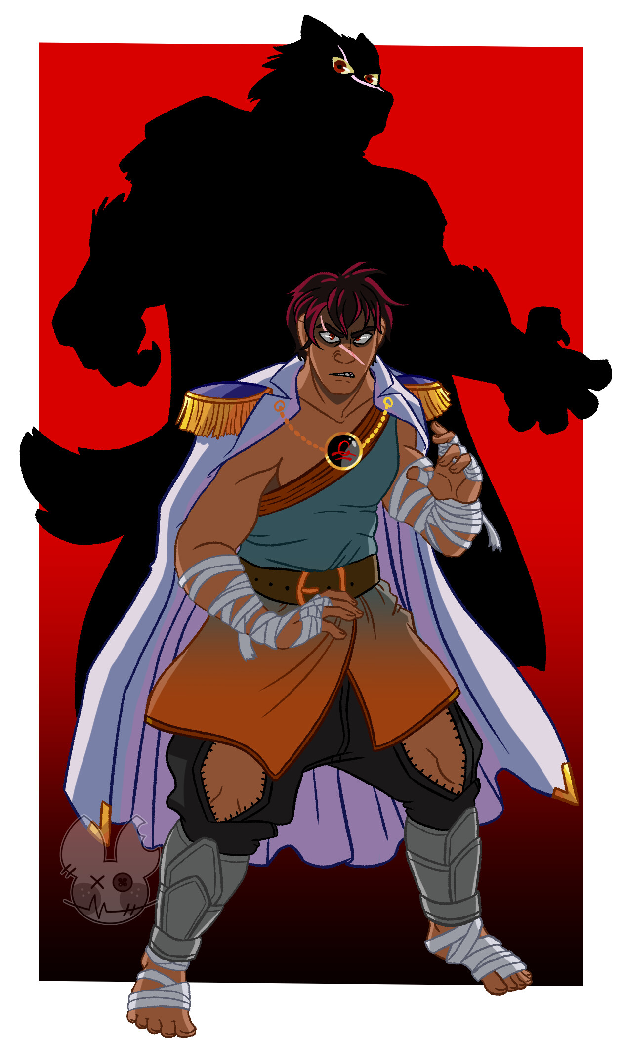 Artstation Commission Dnd Werewolf Sedated Smiles