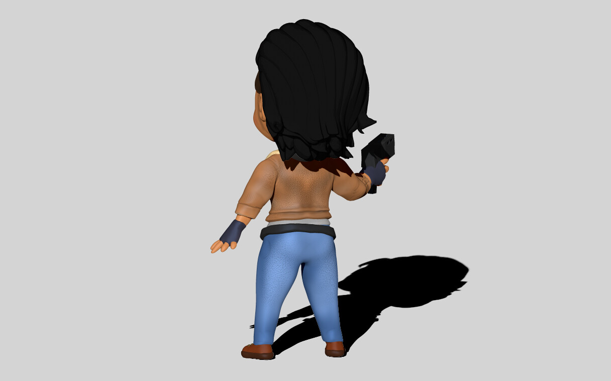 Alyx Vance Half-Life Character 3d model 3ds Max files free download -  modeling 37039 on CadNav
