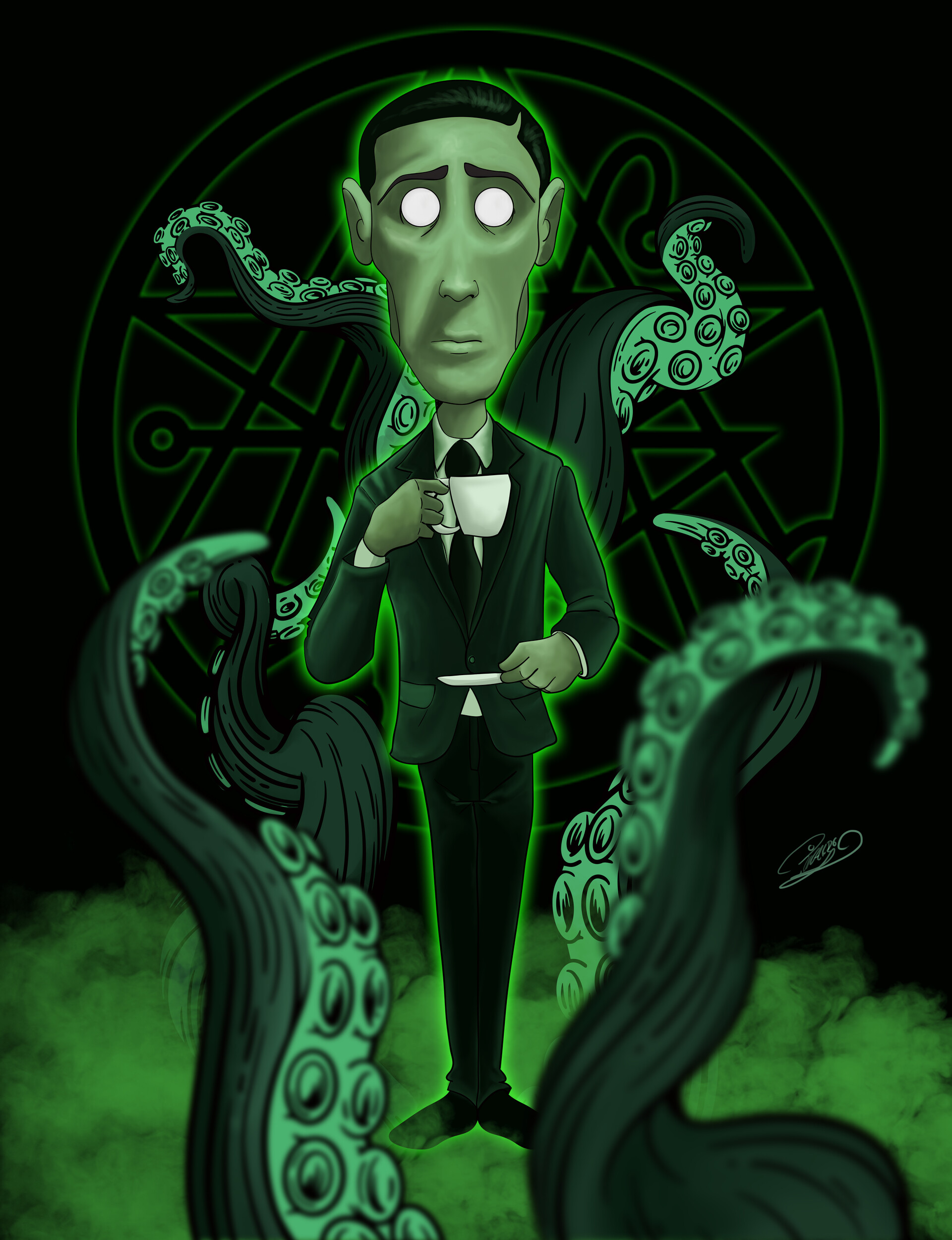H. P. Lovecraft, Ricardo Hernandez.