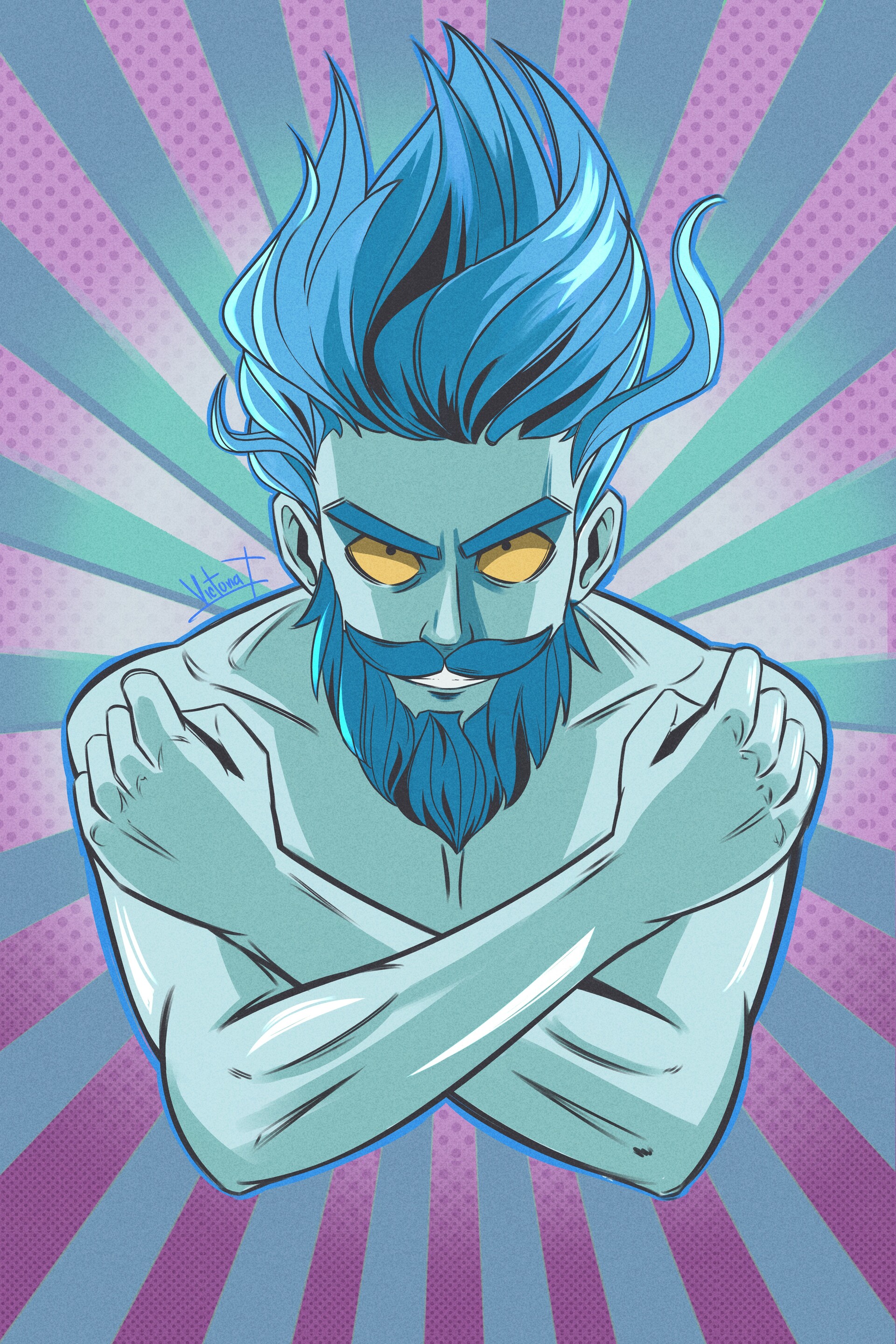 Artstation Zeus Fanart Destripando La Historia Victoria Cruz Nace en creta, el dios mas sensual es el estar casado no es razon para no ser muy golfo ¡zeus! artstation zeus fanart destripando la