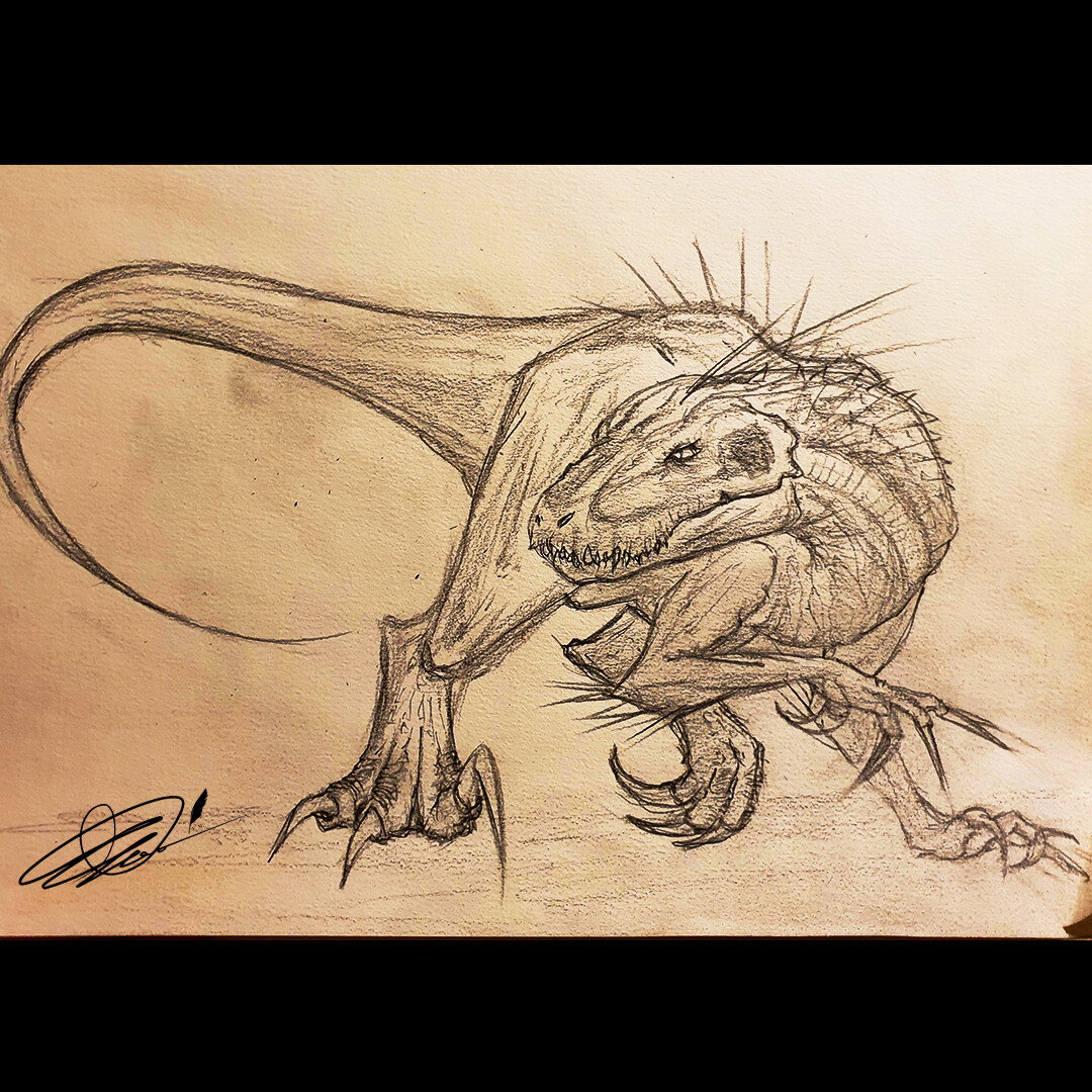Artstation Indoraptor Studio Francesco Merli