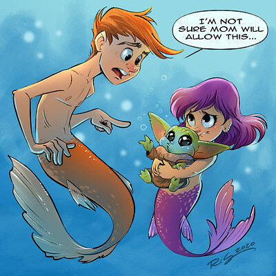 Kellee Riley Mermaids Cute mermaid coloring pages baby fascinating page anime sheets. kellee riley mermaids