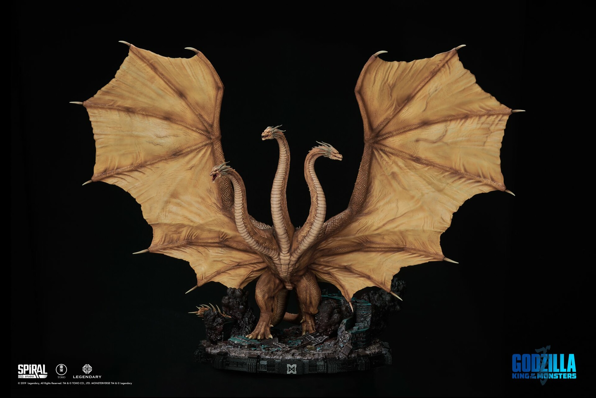 Spiral Studio Ultimate Masterline King Ghidorah(2019) Statue