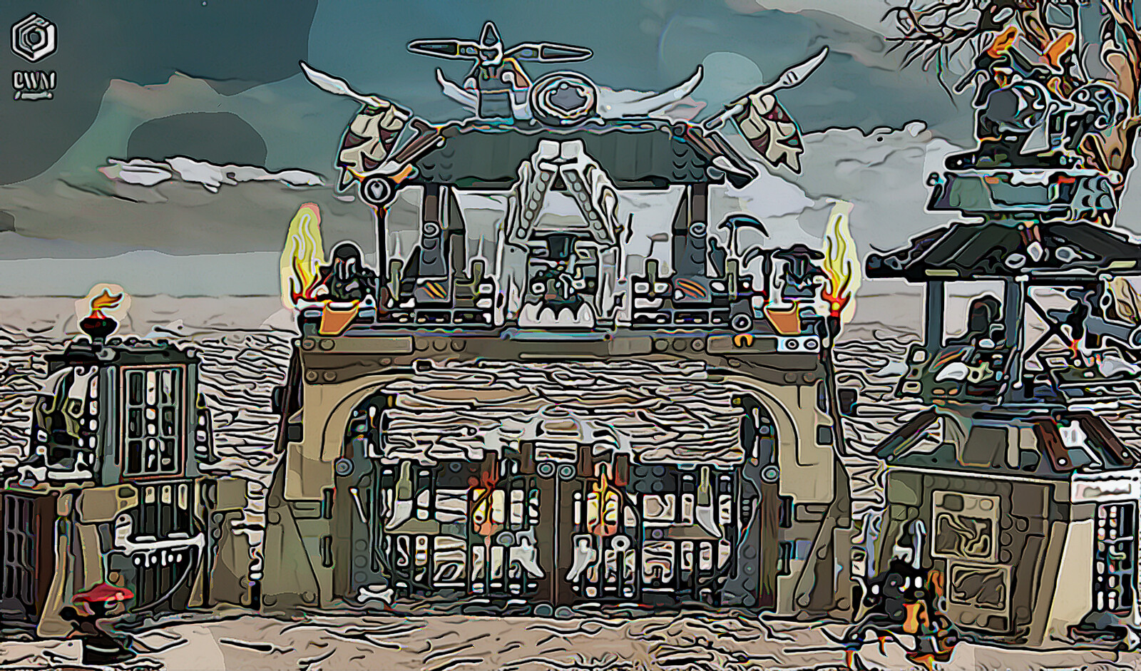 Lego desert temple on sale