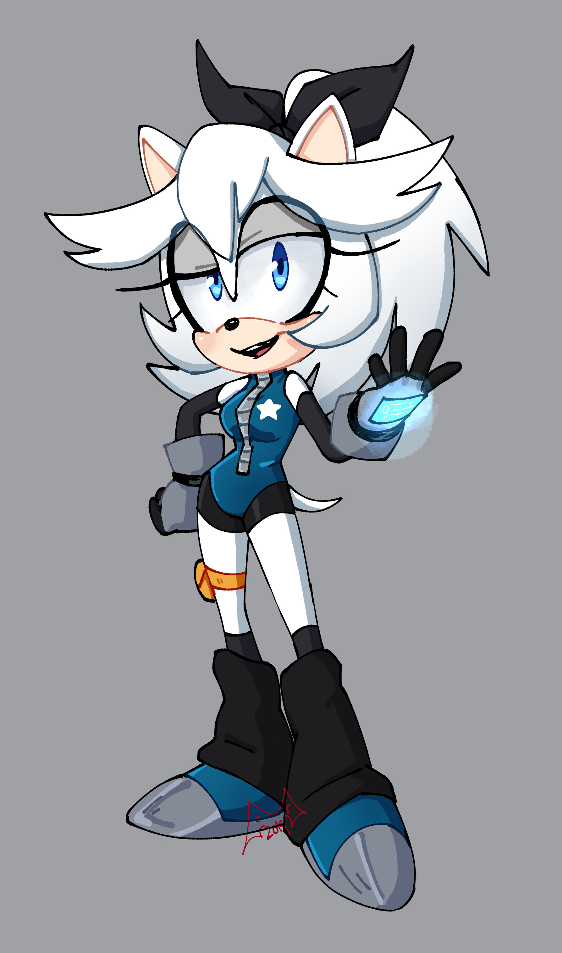 Artstation sonic character concept designs